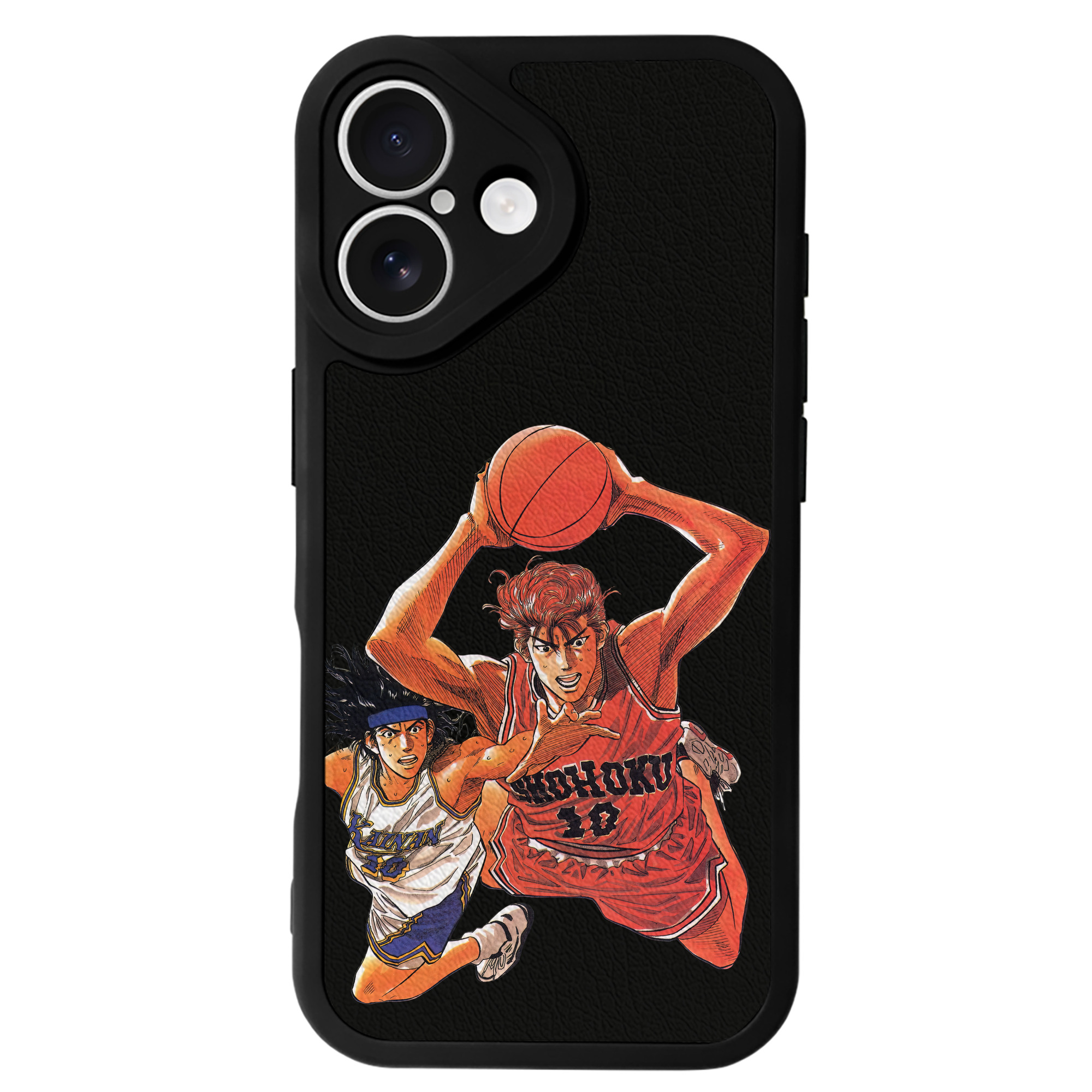 （画像用） SLAM DUNK／スラムダンク 【iPhone 16シリーズ対応】シリコンスマホケース（レザー調） 材質：シリコン